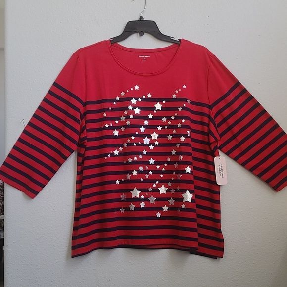 Allison Daley Tops - PLUS SIZE ALLISON DALEY  TOP.